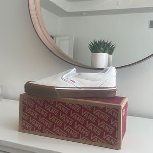 Vans Knu slip-ons. Unisex, women’s size 10, men’s size 8.5